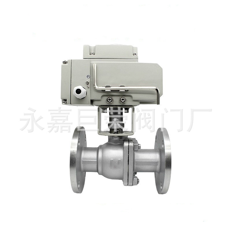 电动软密封球阀 Q941F-16C DN200 煤气电动球阀法兰电动球阀