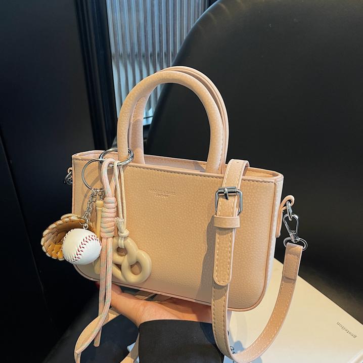Bolso de mano simple de estilo explosivo de comercio exterior para mujer 2025 nuevo bolso cuadrado pequeño de todo fósforo casual bolso de hombro de moda de alta gama