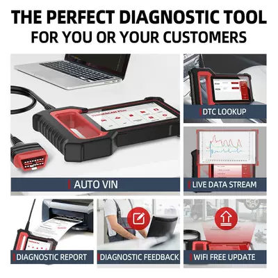 Avtomobil diaqnostika alətləri Thinkscan Plus S7 automotive