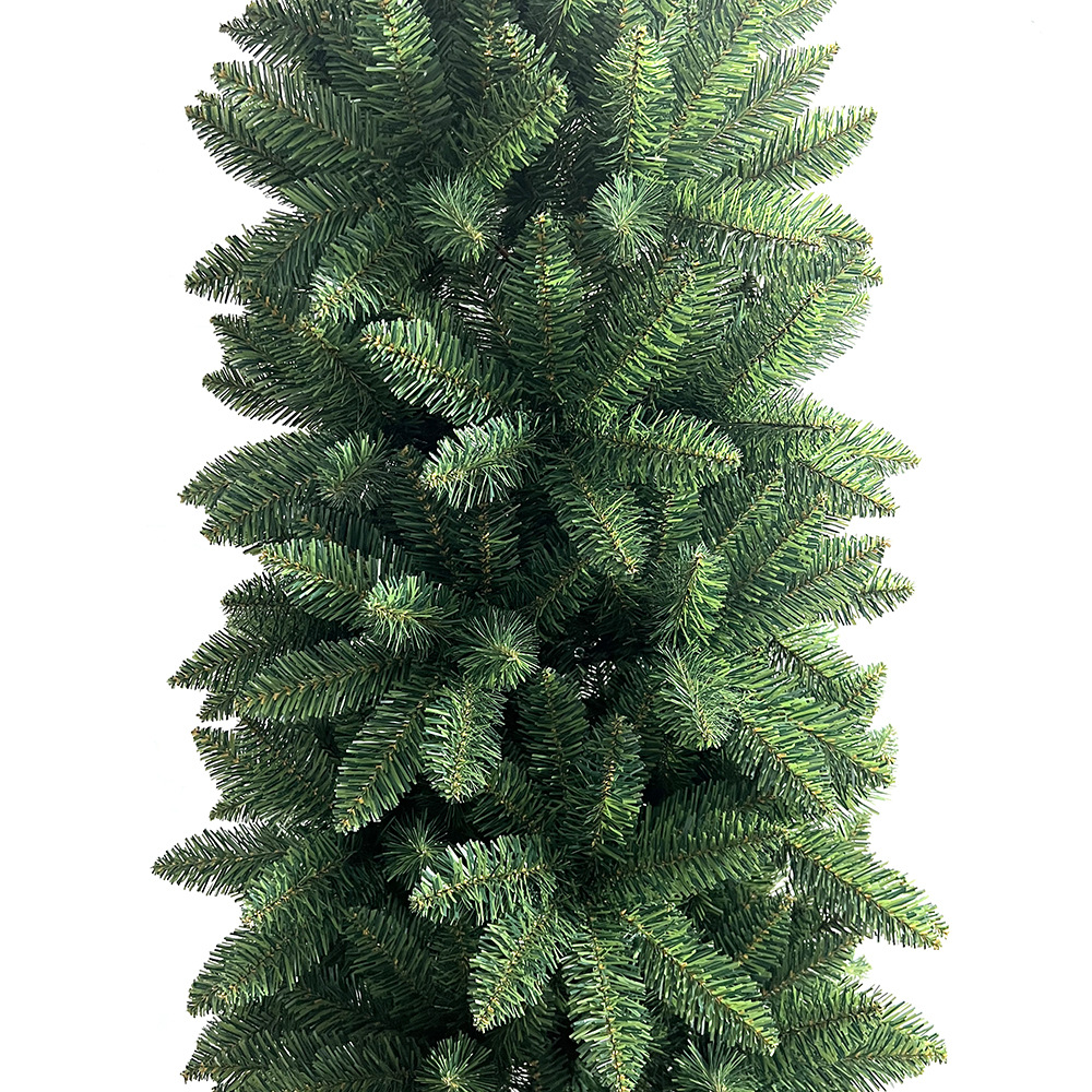 Amazon transfronterizo cifrado pvc árbol de navidad simulado centro comercial decoración hotel adorno punta árbol de navidad