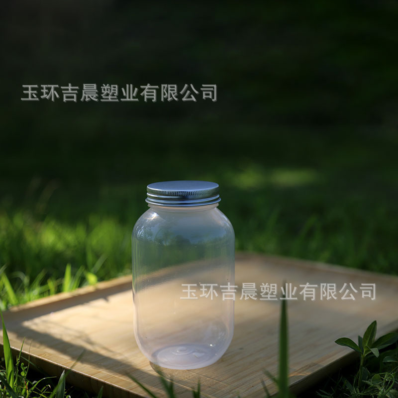 500ml耐高温塑料瓶喜茶瓶PP材质半透明大口径热饮奶茶瓶果汁瓶|undefined