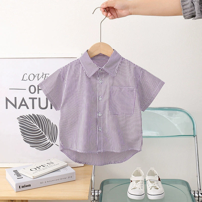 Children's summer set, shirt for leisure, shorts