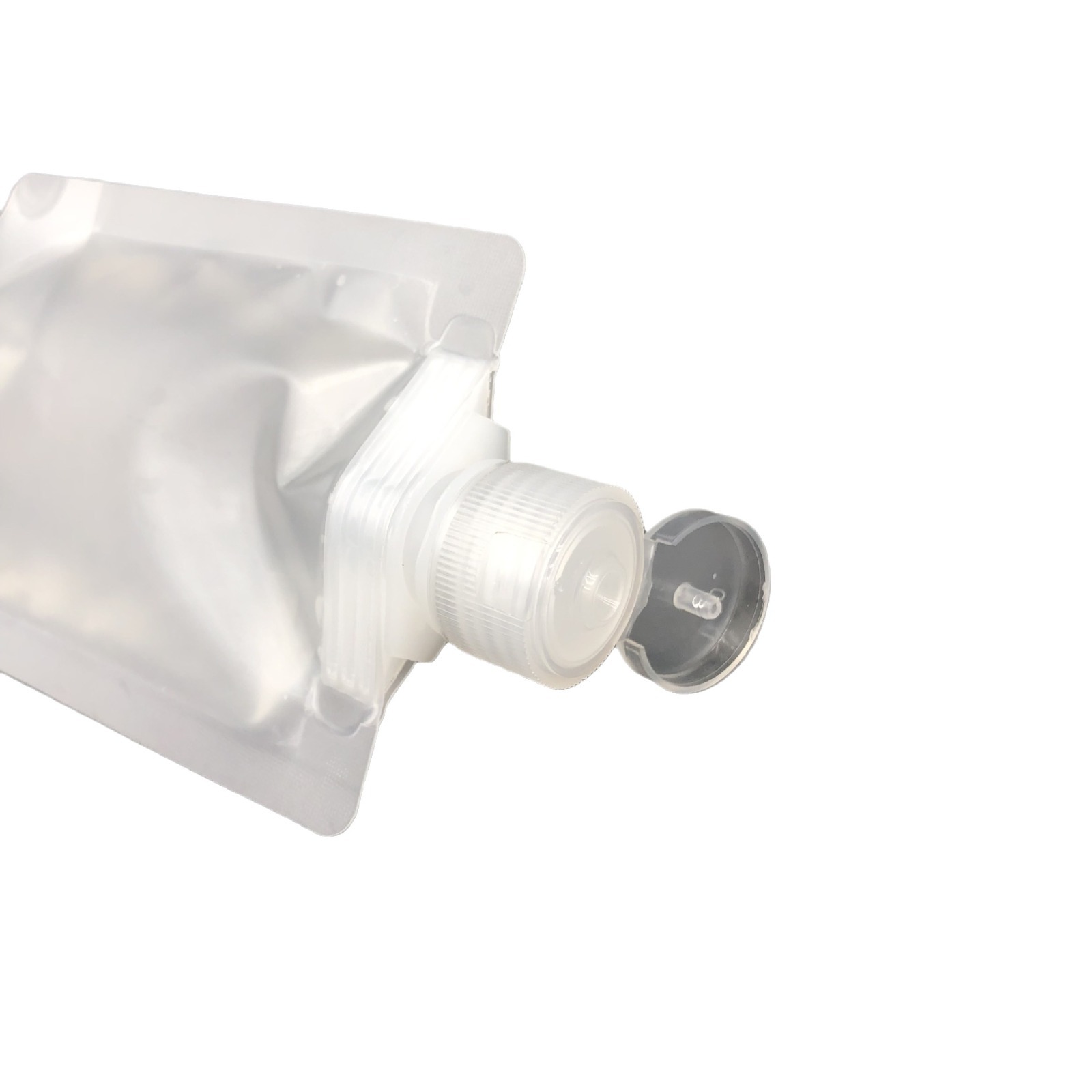 Bolsa de sub-embalaje de loción de viaje 50ml100ml bolsa de boquilla de sub-embalaje cosmético bolsa de boquilla de Flip de aceite esencial bolsa de sub-embalaje