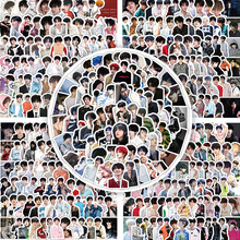 500张TF家族三代TOP登陆少年可爱靓照帅照 ins风DIY创意手帐贴画