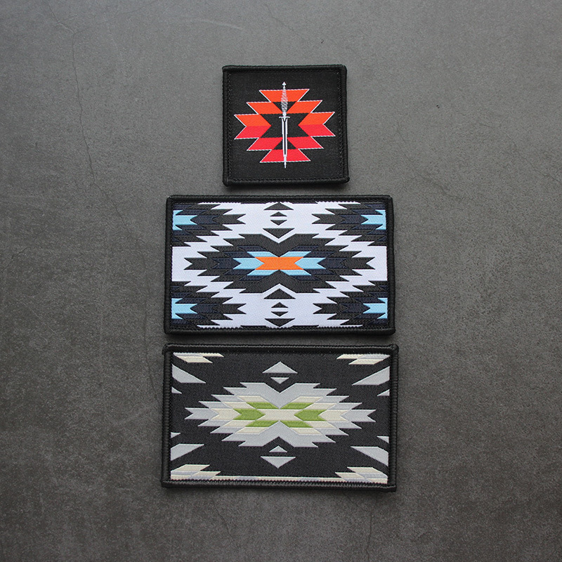 魔术贴徽章BCS黑峡谷织唛臂章贴BlackCanyonSystems贴编织箱包