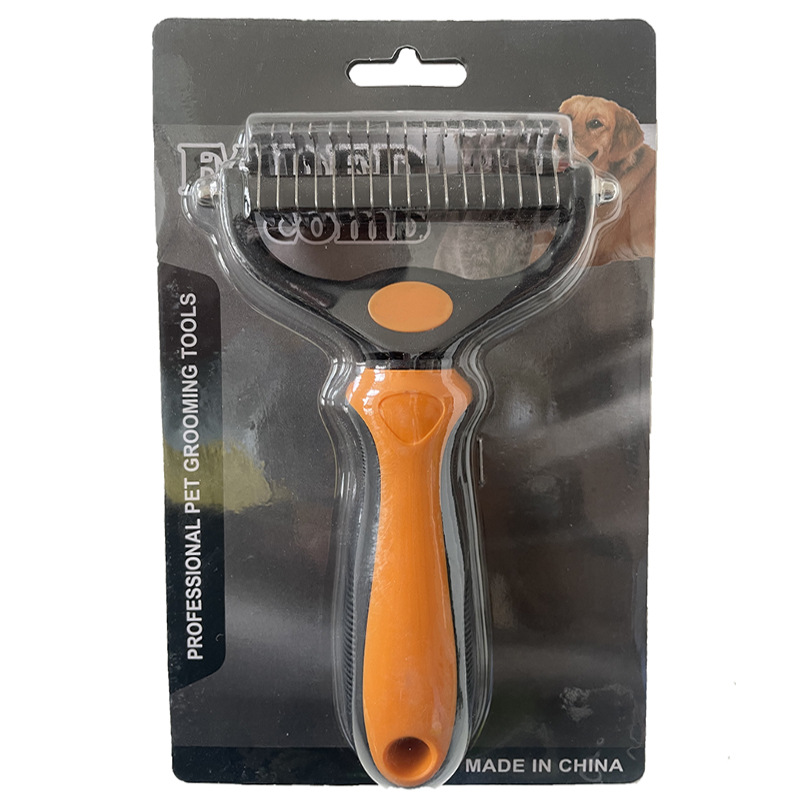 오렌지 물집 포장 (검은 종이 카드)