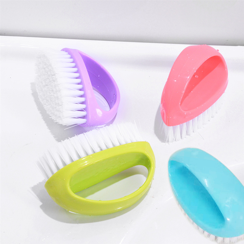 Candy Color Plastic Brush Household Cleaning Brush Home Cleaning Washing Brush Soft Wool Shoe Brush Clothes Brush Shoe Brush