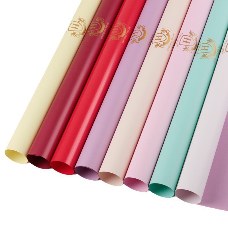 语琴 网红防水简约风花艺花束克里奥鲜花包装纸礼品礼物包装材料