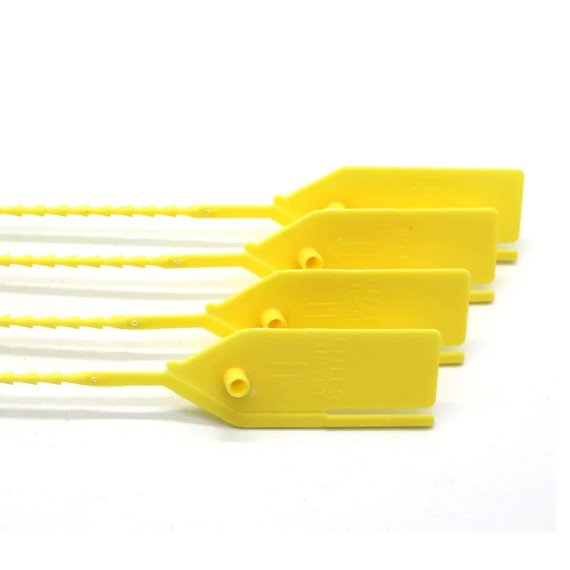 Блокировка безопасности пищевых продуктов с анти-контрафактной этикеткой с одноразовыми пластиковыми уплотнением