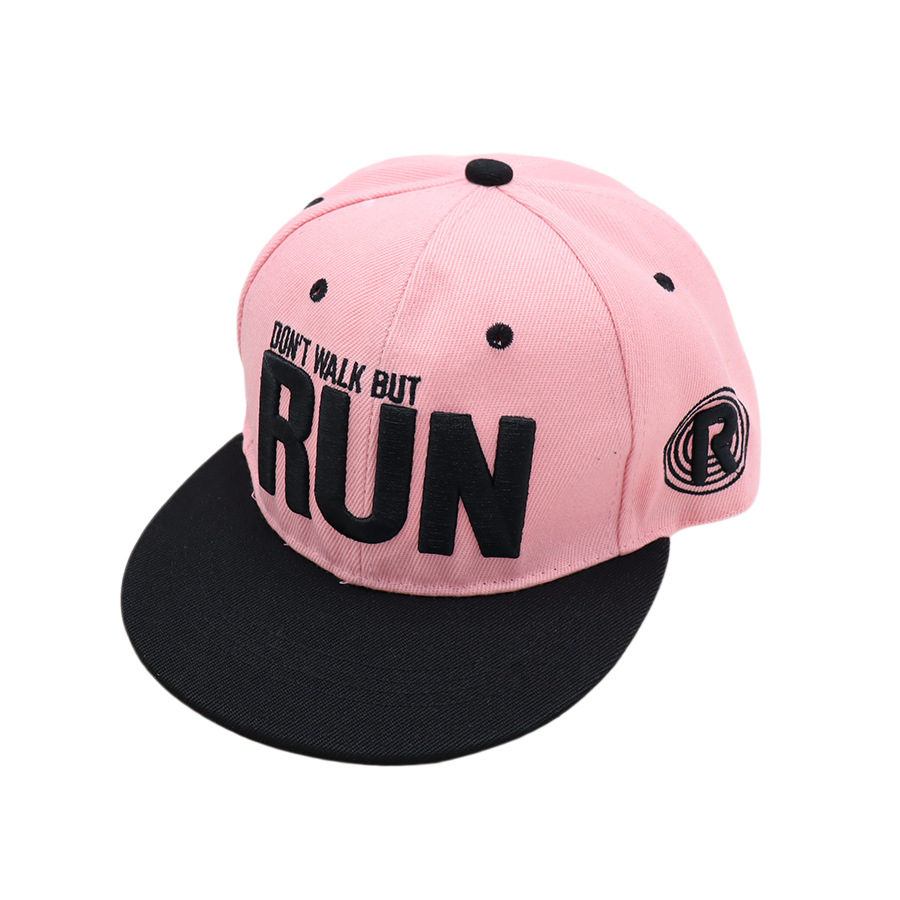 RUN 핑크 + 블랙 처마