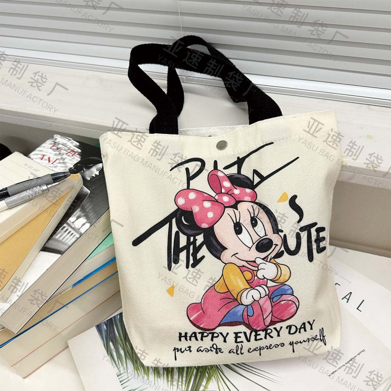 帆布袋女卡通 ins风学生儿童便携手提袋批发袋女生日可爱伴手礼品|undefined