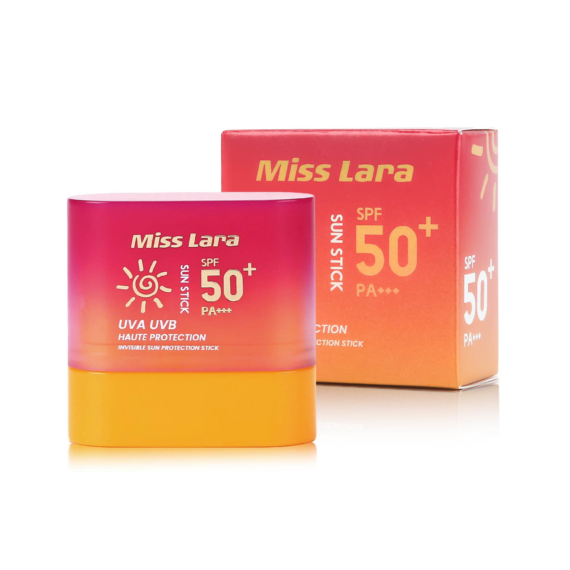 MISS LARA Protector solar Stick SPF50 Protector solar para el cuerpo facial UVA UVB claro, no graso y fácil de aplicar image 6