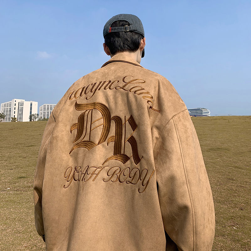 Japanese retro autumn men's jacket