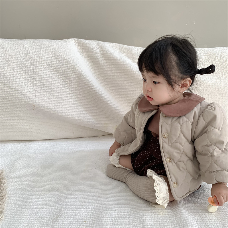 Capa de algodón para niños invierno coreano ropa de invierno para bebés abrigos de algodón de invierno para niñas chaqueta de algodón de invierno para bebés