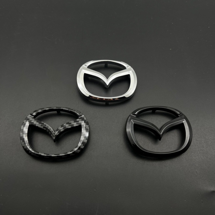 Suitable for Mazda Car Steering Wheel Emblem M3 M6 Yirui Steering Wheel Center Logo Modified Horn Car Emblem
