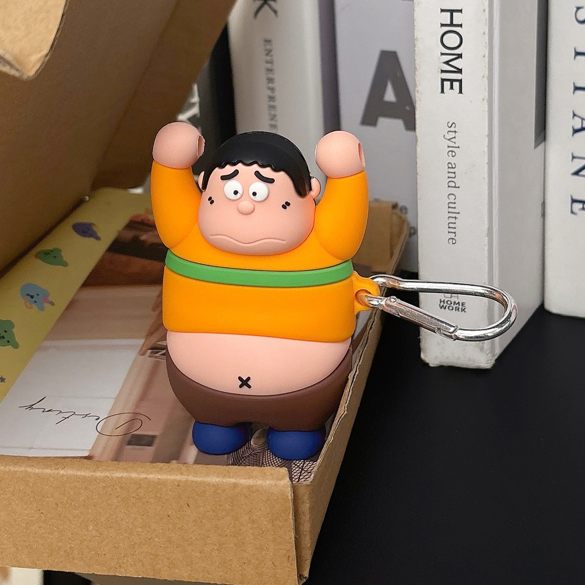 Lifting Fat Tiger Airpods Pro Apple 2 / 3 generación auriculares Bluetooth inalámbricos, cubierta de dibujos animados para perder peso