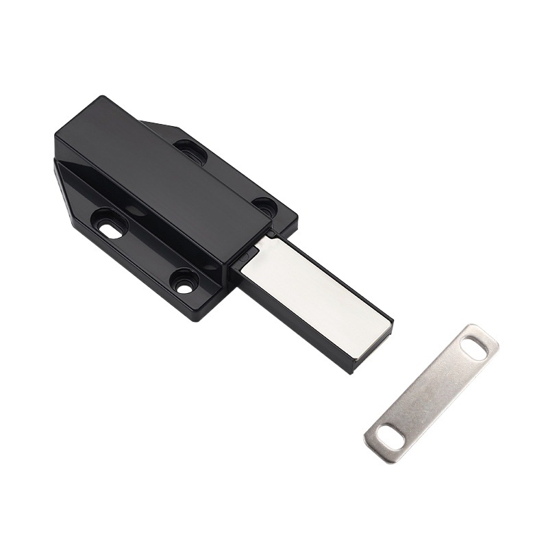 Dispositivo de rebote de la puerta del Gabinete de nylon de plástico Gudi extra grande fuerte puerta magnética mango sin contacto gabinete de succión magnética auto-elástico