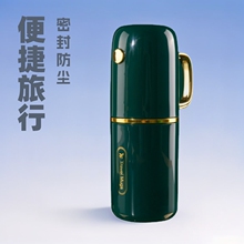 新款家用镀金漱口杯套装情侣便捷旅行牙刷盒牙膏收纳出差洗漱套装