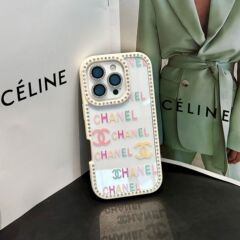 韓国風ドットダイヤモンドミラーリボン Apple 16PROMAX iPhone15/14P 携帯電話ケース 13 落下防止カバーに適しています