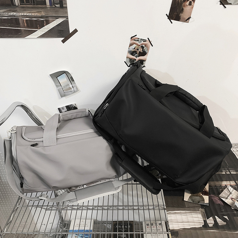 Nueva bolsa de viaje de gran capacidad separación seca y húmeda bolsa de natación deportiva bolsa de ejercicios bolsa de almacenamiento de zapatos independiente bolsa de mano