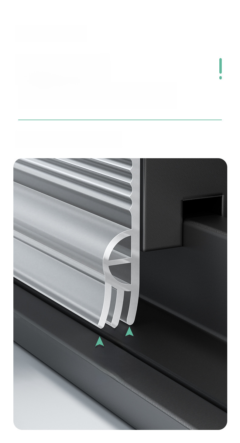 Sliding window sealing strip window windshield artifact gap filling plug strip plastic steel window windshield sealing window waterproof strip
