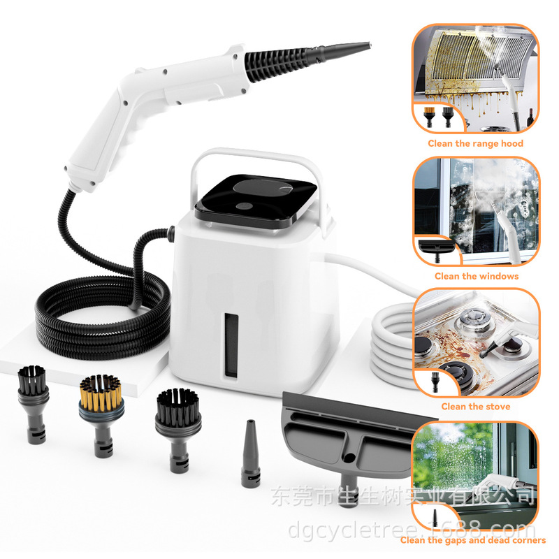 Cross-border high-pressure high-temperature steam cleaner small household kitchen range hood oil pollution fast-heating cleaner wholesale