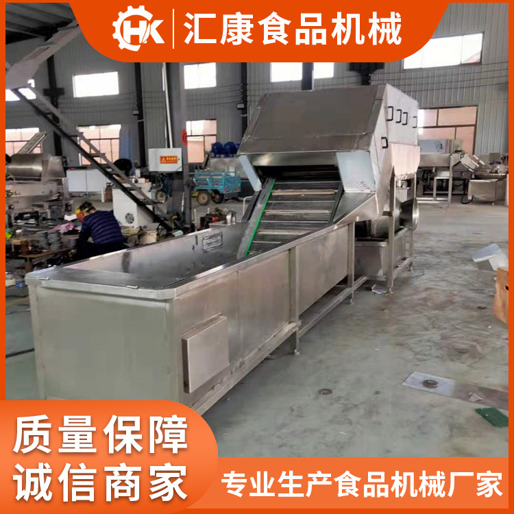 汇康研发全自动配件高压清洗风干设备 循环用水大姜高压洗泥机