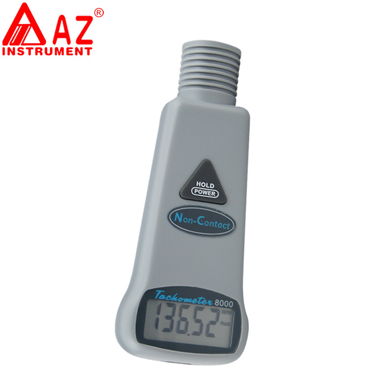 台湾衡欣 AZ8000电机转速表 非接触式转速表 光电测速仪转速计