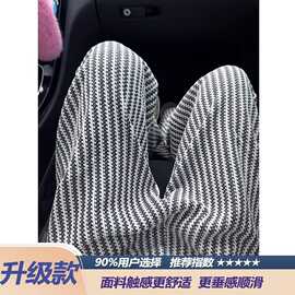 美式鱼骨纹休闲裤男春秋季潮牌vintage休闲宽松直筒阔腿垂感长裤