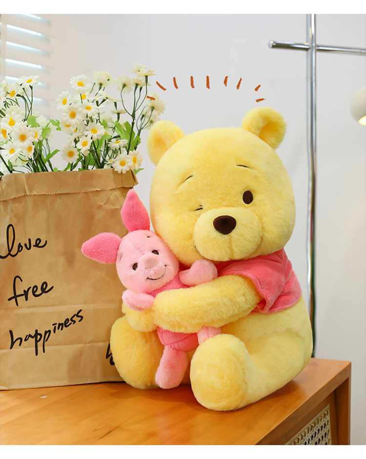 Plush Winnie the Pooh Doll for Sleeping, Pillow, Bed Companion, Stuffed Winnie the Pooh Doll