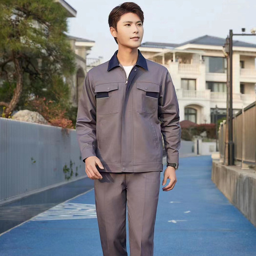 Workwear from Shanghai, comfortable and breathable, stylish workshop auto repair protective clothing, factory wholesale