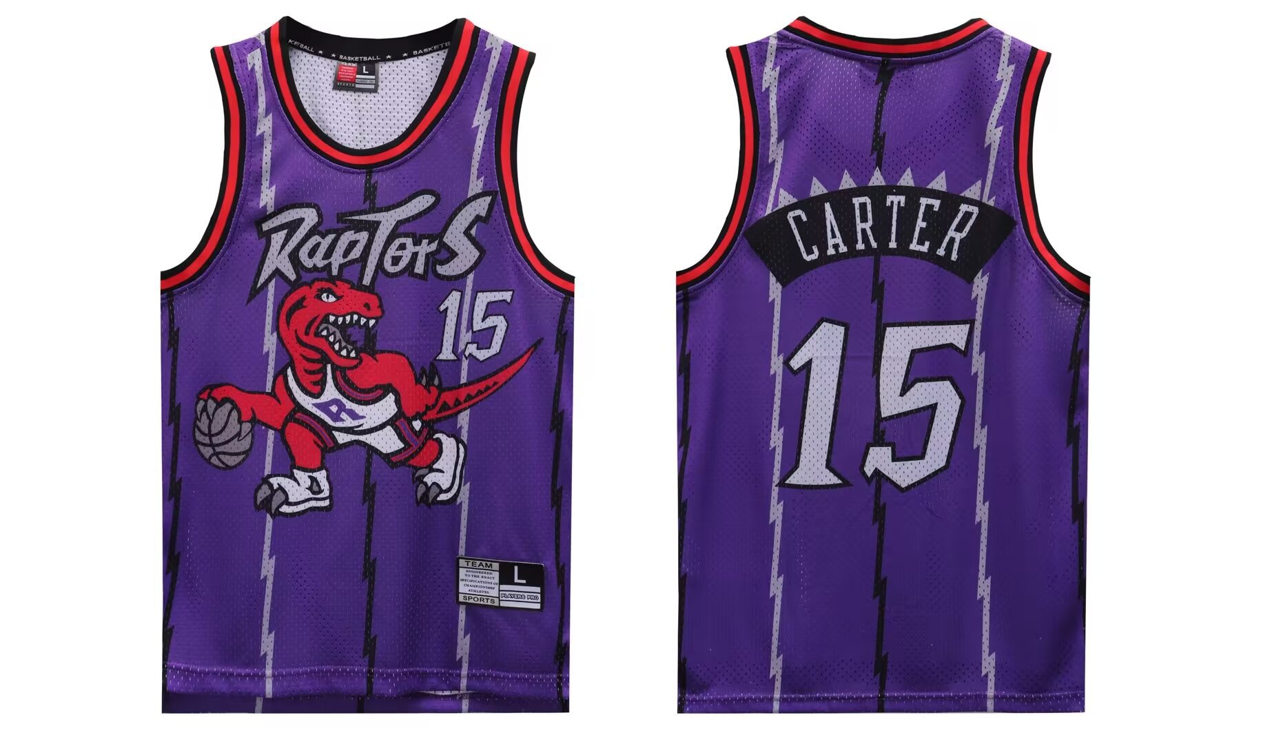 Raptors 15 purple