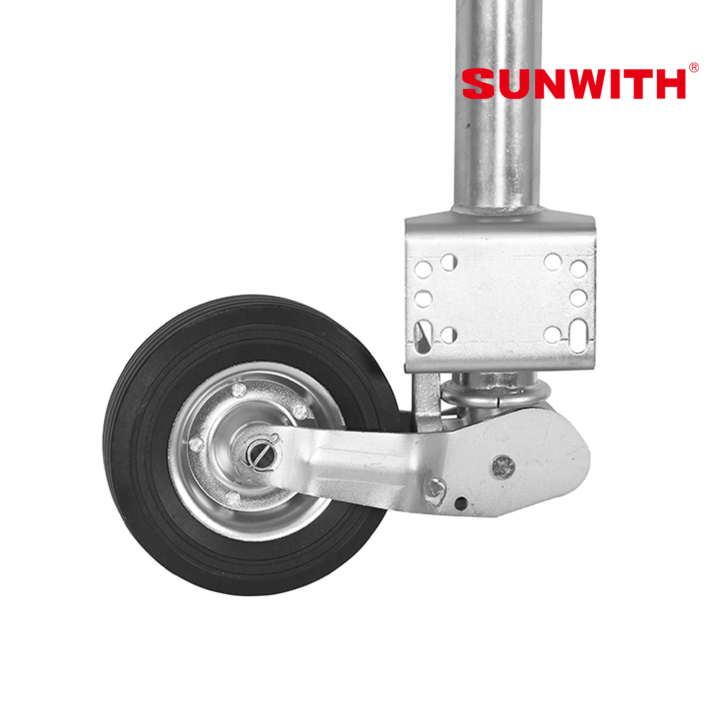RV guide wheel trailer hand-cranked 0kg top trailer universal wheel support leg lifting accessory SUNWITH544kg