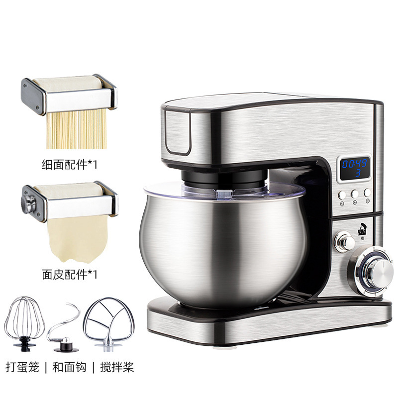 钻厨  多功能厨师机智能定时压面全自动和面机家用台式打蛋器商用|undefined