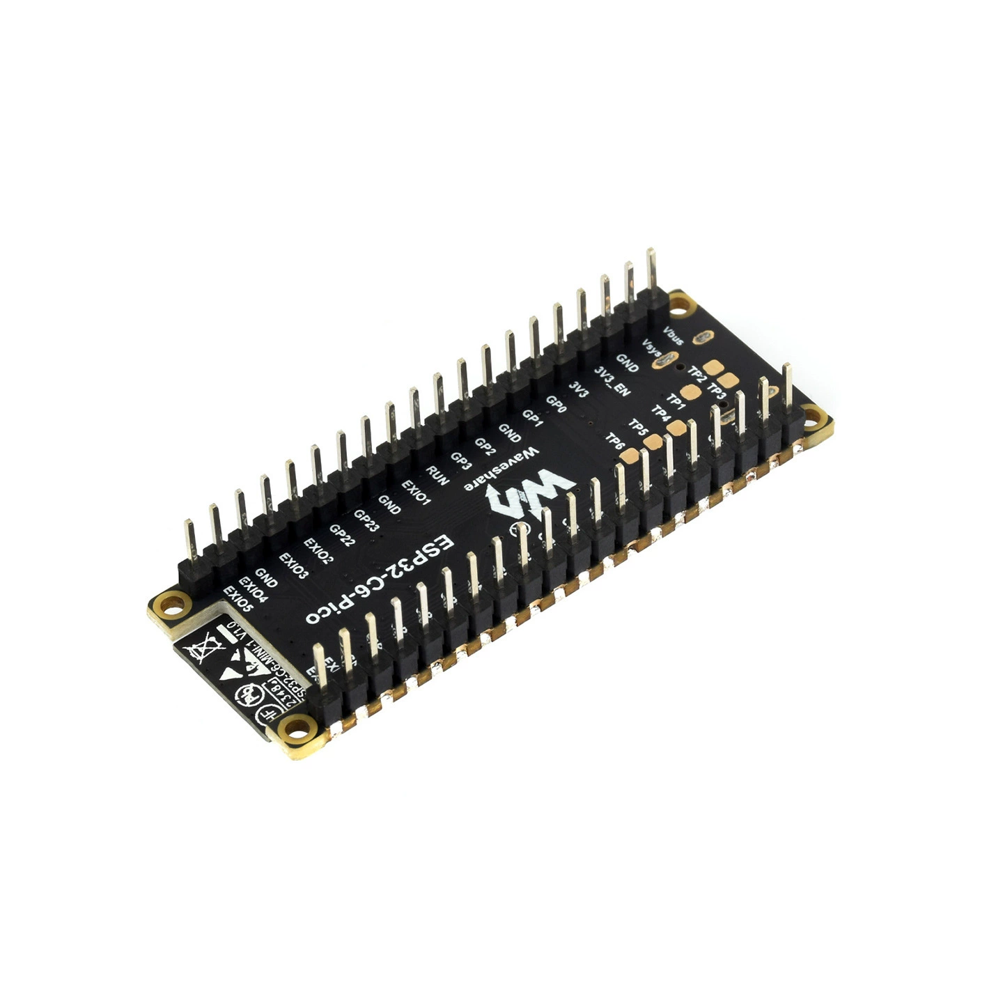 Плата управления ESP32-C6: микроконтроллер WiFi 6, 160 МГц, модуль ESP32-C6-MINI-1