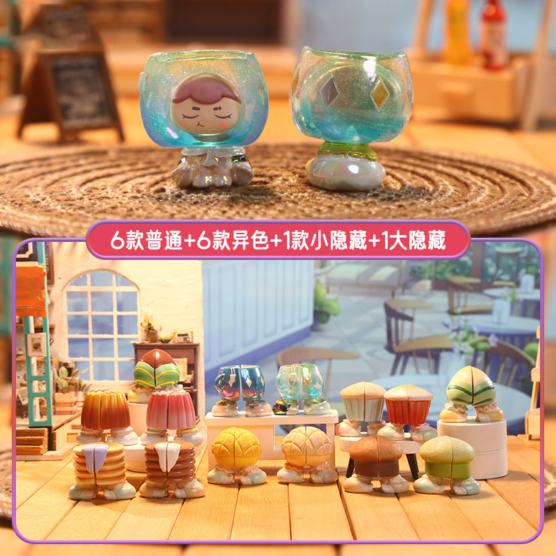 景区热卖山海九尾狐盲盒国潮古风系列狐狸手办创意装饰礼物摆件|undefined