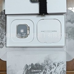 瑞晖ultra 2全黒色知能腕時計Smartwatch起動logo watch