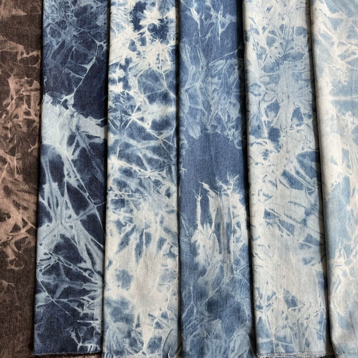 Джинсовая ткань ручной работы без стирки, фабричные прямые оптовые сумки, обувь, материалы, брюки, юбки, куртки, ручная работа, сделай сам