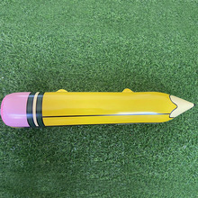 PVC充气铅笔PVC充气画棒玩具PVC充气画笔厂家定制