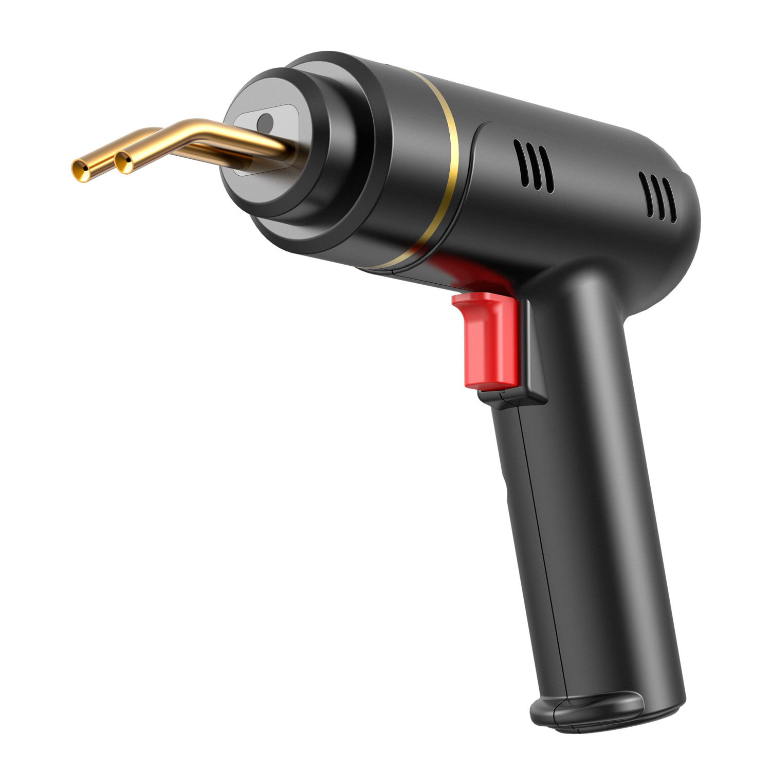 Outils Machine de réparation de pare-chocs de voiture de type chargeur de batterie au lithium Pistolet de soudage de réparation de plastique de type sans fil Machine de soudage Coffret en plastique_voghion.com