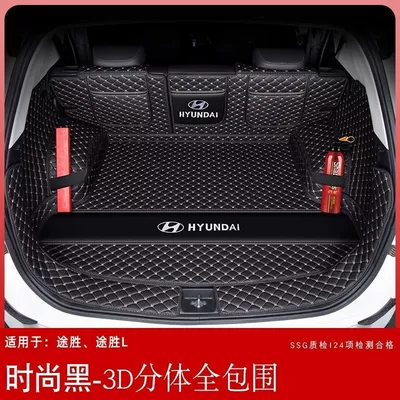 Surrounding 15-24 Tucson New and, Trunk Mat - zhenxuan-3d-split-full-surround-fashionable-black-21-23-tucson-l