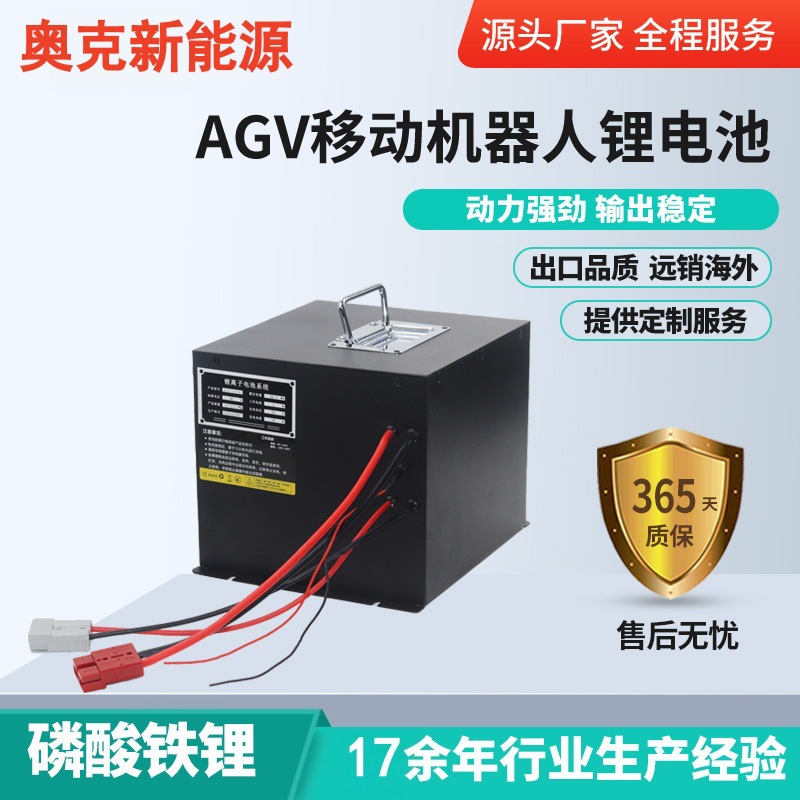 232/485/CAN通讯AGV 机器人 锂电池36V48V大功率磷酸铁电池CE PSE