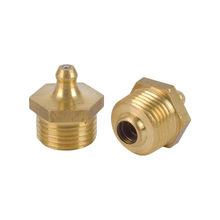 直通铜黄油嘴 Straight Grease Nipple 六角外丝注油嘴