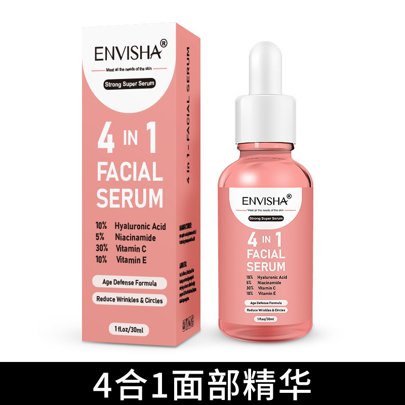 Cross Border ENVISHA 4 in 1 Facial Serum...