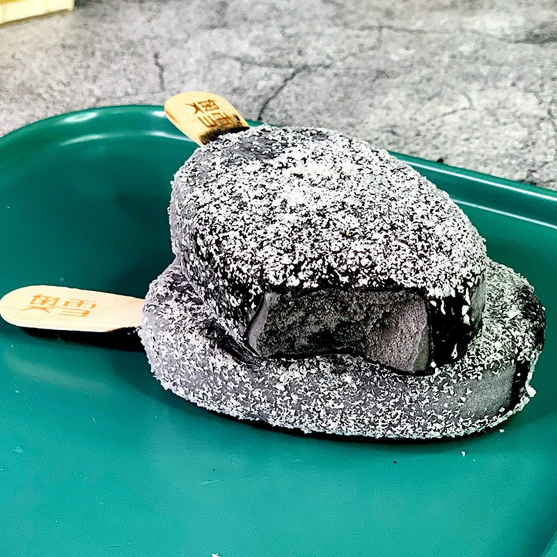 [【整箱自提价】奥雪椰子灰脆皮口味椰蓉冰淇淋65冷饮雪糕网红包邮]