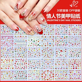 美甲贴;创意贴纸;不干胶标签