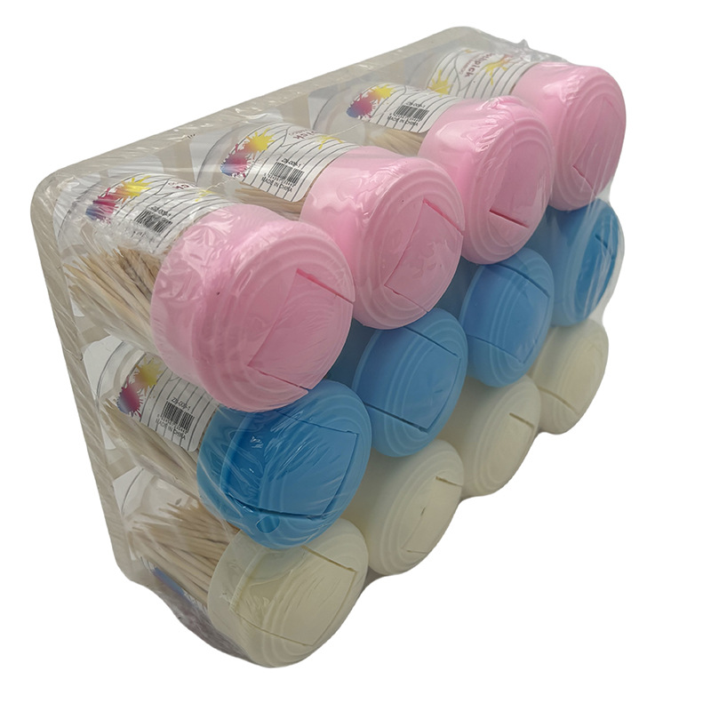 D1 514 805 Flip palillo de dientes Protección del Medio Ambiente de doble cabeza fina palillo Yiwu 2 yuanes tienda departamental suministro al por mayor