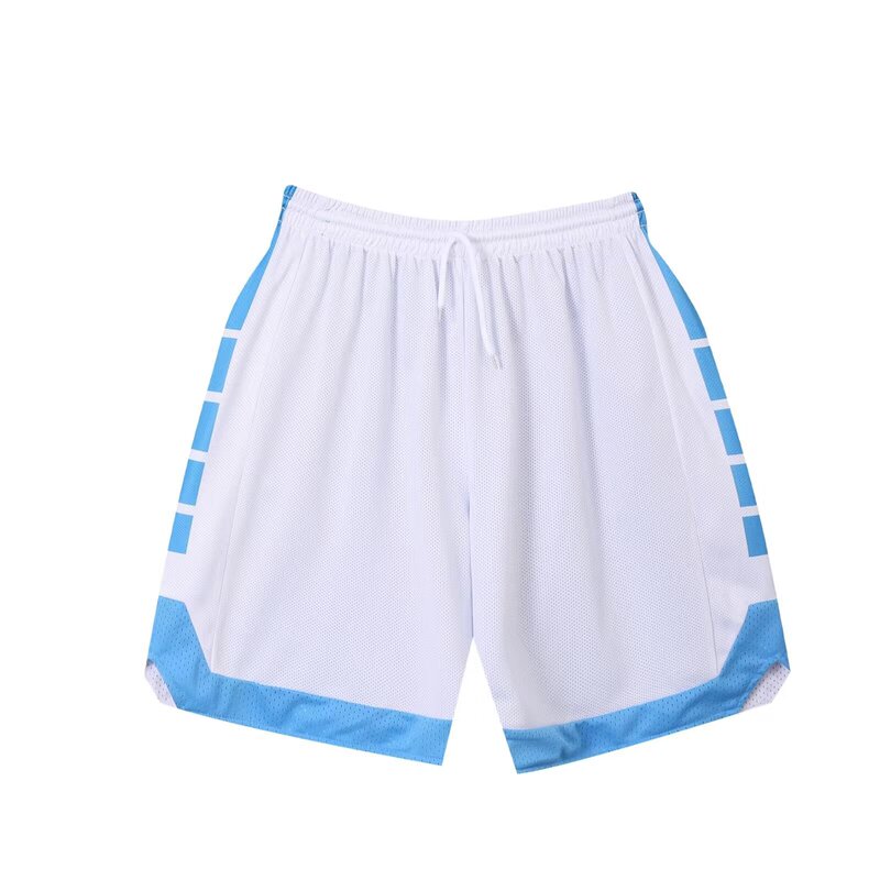 Basketball shorts men's sports loose summer boys American men's mesh double-sided casual pants wholesale custom L Basketball shorts men's sports loose summer boys American men's mesh double-sided casual pants wholesale custom L