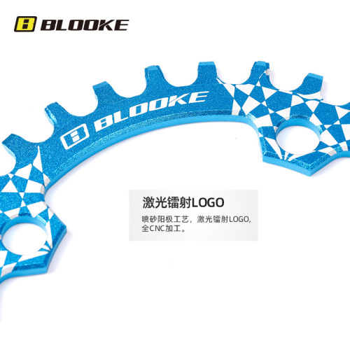 BLOOKE positive and negative tooth disc BCD96 104 chainring single disc mountain bike single speed disc 32T 34T 36T