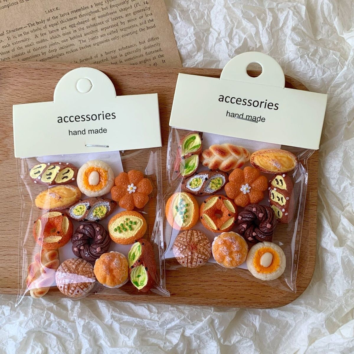 french style alkaline bread magnetic stickers mini simulation european bag food refridgerator magnets baking memo stickers magnet decoration